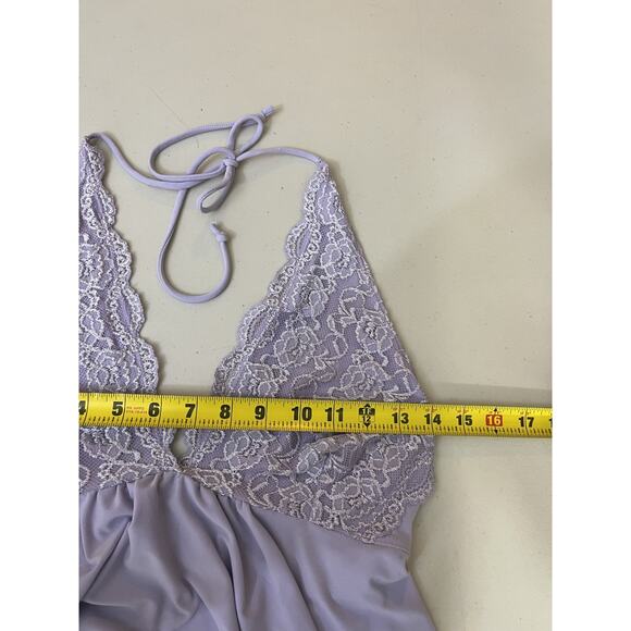 Vtg Y2K Fairy Ballet Ethereal Goddess Babydoll Halter Top M Romantic Doll Dainty - Picture 9 of 11